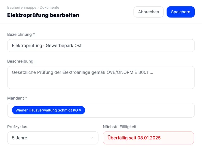Benachrichtigungen & Eskalationen